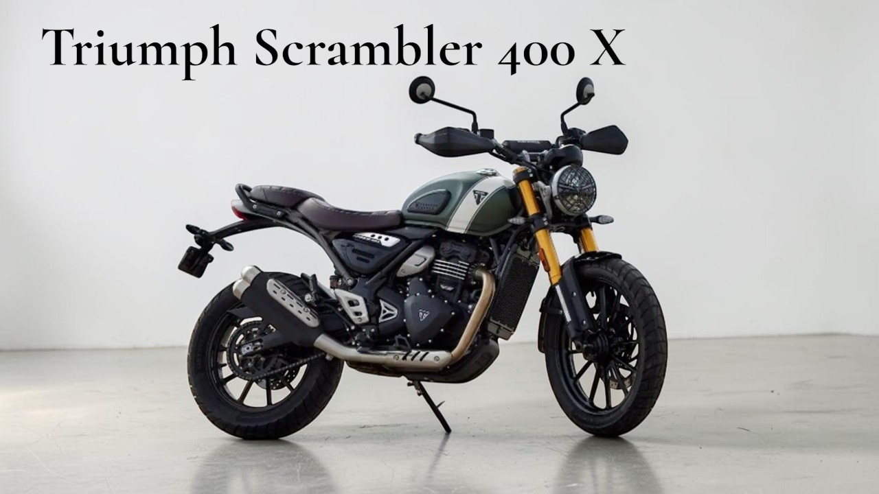 Triumph Scrambler 400 X